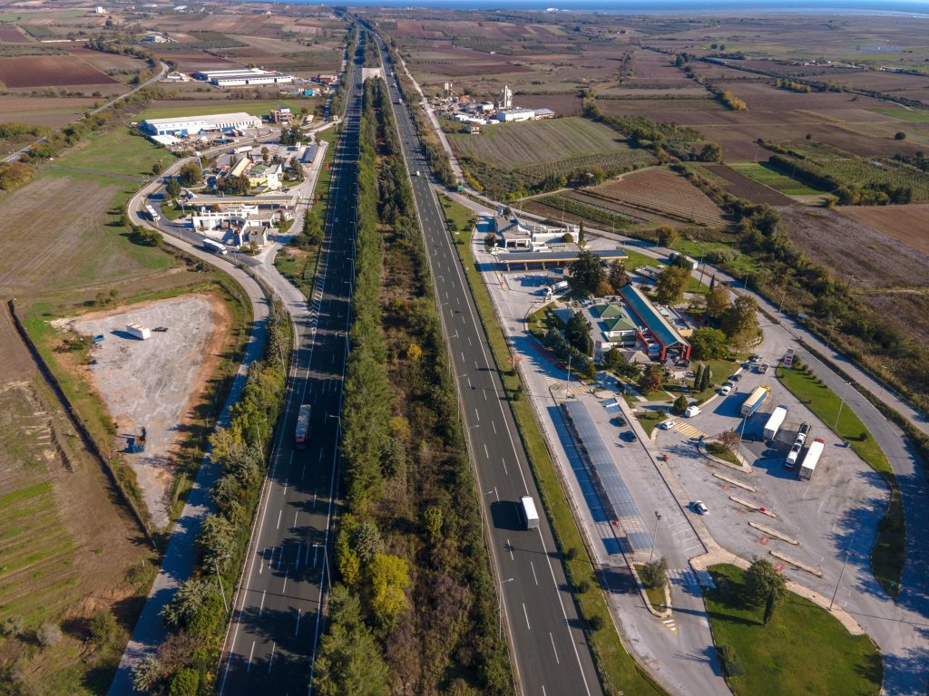 Aegean motorway - Greece