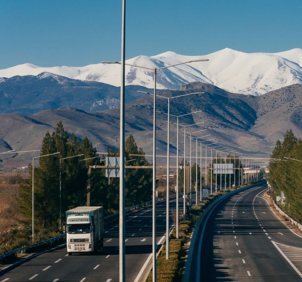 Aegean motorway - Greece