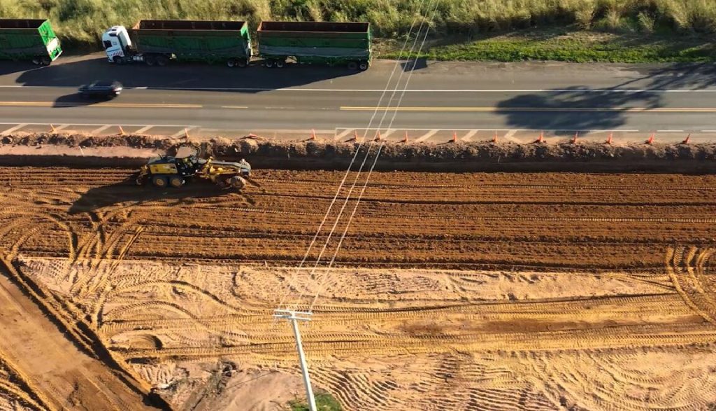 Expanding Entrevias Highway in Brazil