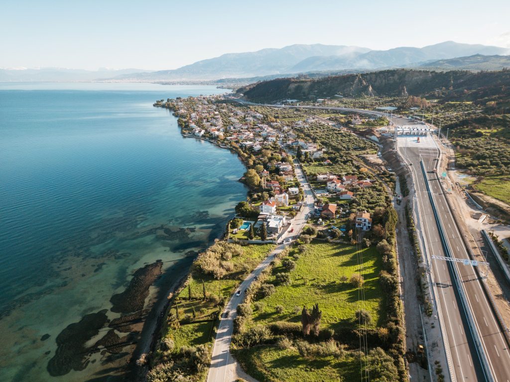 Patras Pyrgos highways, Greece