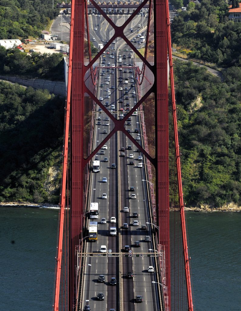 Tagus Bridges in Portugal