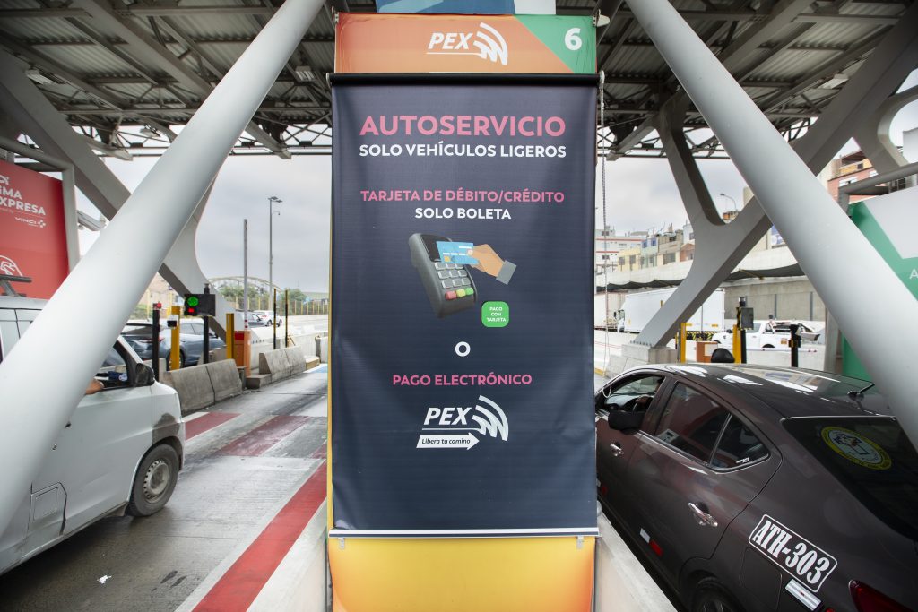 Toll gate- Lima Expresa - Peru